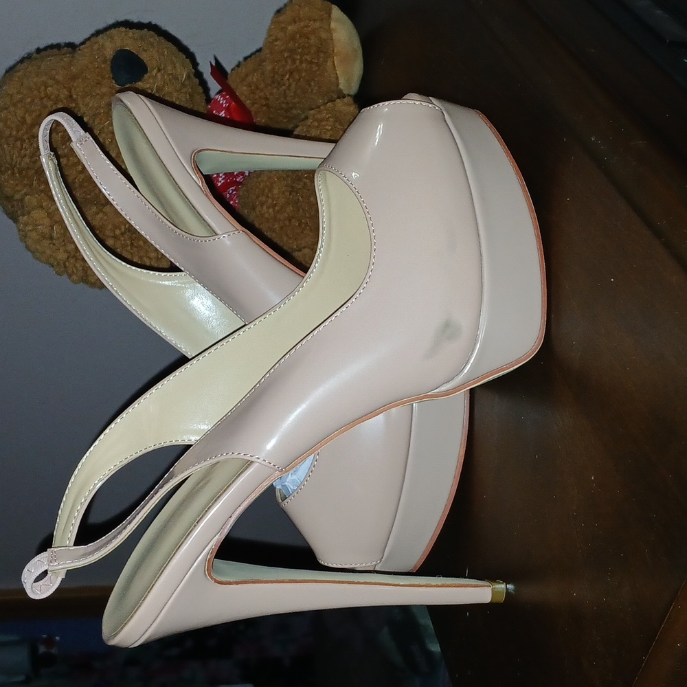 Open toe heels